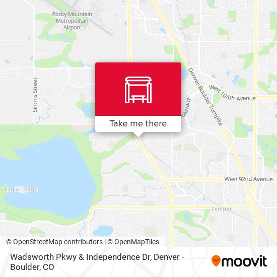 Wadsworth Pkwy & Independence Dr map