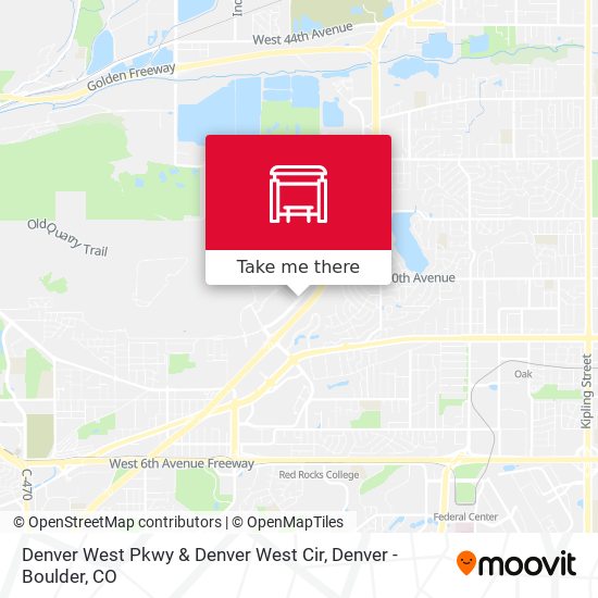 Denver West Pkwy & Denver West Cir map