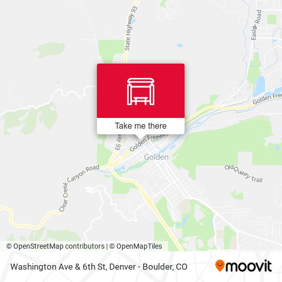 Washington Ave & 6th St map