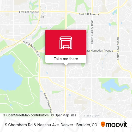 S Chambers Rd & Nassau Ave map