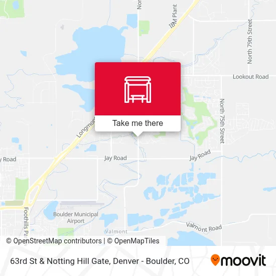 63rd St & Notting Hill Gate map