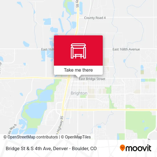 Mapa de Bridge St & S 4th Ave