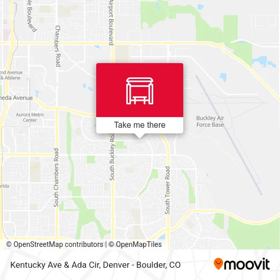 Kentucky Ave & Ada Cir map