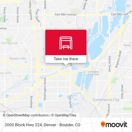 2000 Block Hwy 224 map