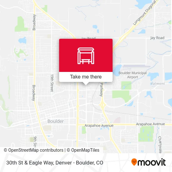 30th St & Eagle Way map