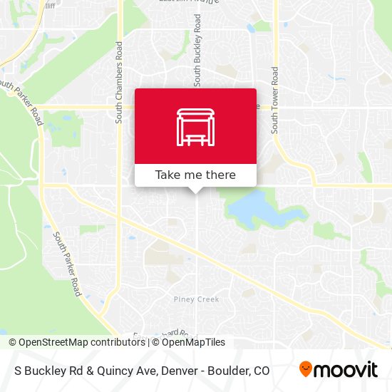 S Buckley Rd & Quincy Ave map