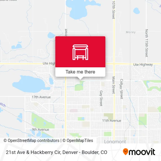 21st Ave & Hackberry Cir map
