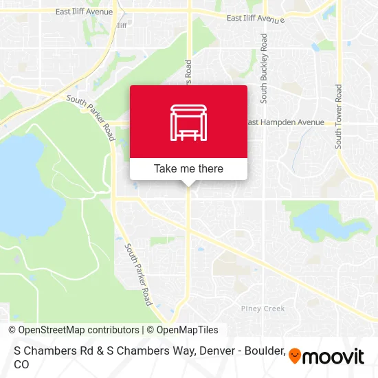 S Chambers Rd & S Chambers Way map