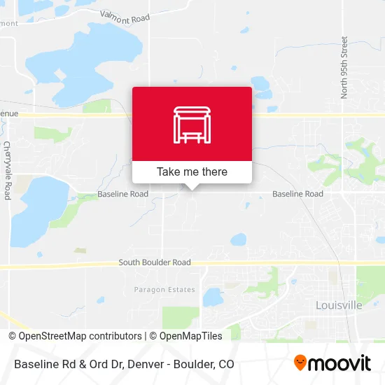 Baseline Rd & Ord Dr map