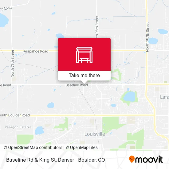 Mapa de Baseline Rd & King St