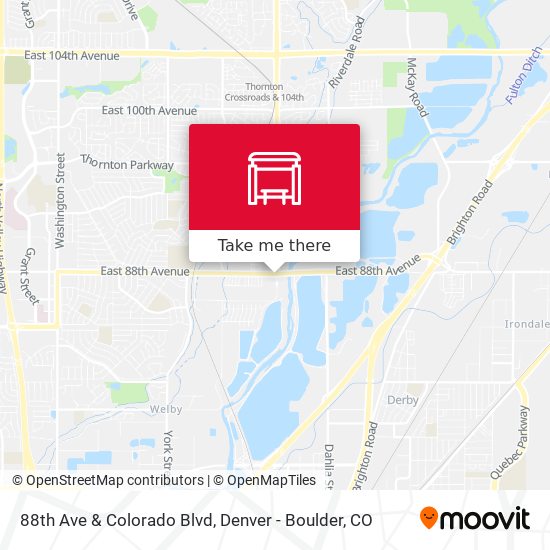 Mapa de 88th Ave & Colorado Blvd