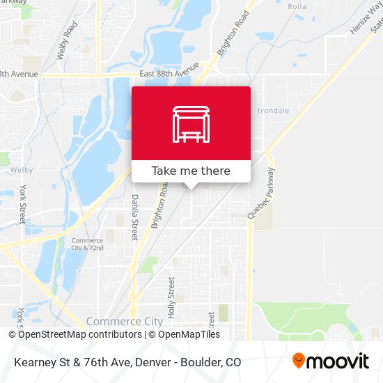 Kearney St & 76th Ave map