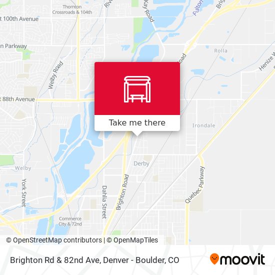 Brighton Rd & 82nd Ave map