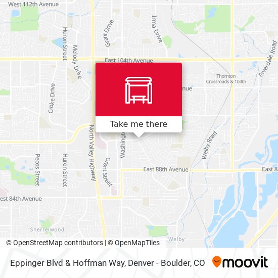 Eppinger Blvd & Hoffman Way map