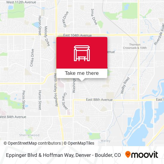Eppinger Blvd & Hoffman Way map