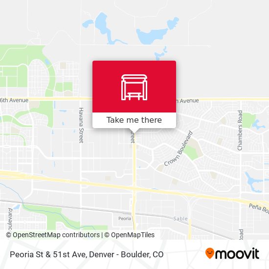 Peoria St & 51st Ave map