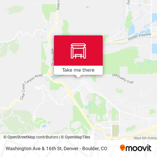 Washington Ave & 16th St map