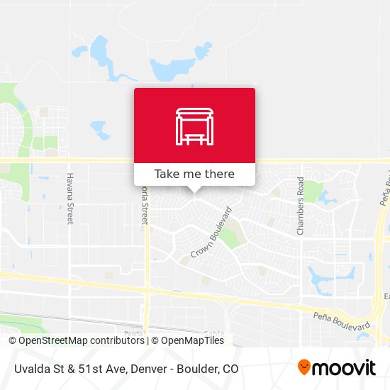 Uvalda St & 51st Ave map
