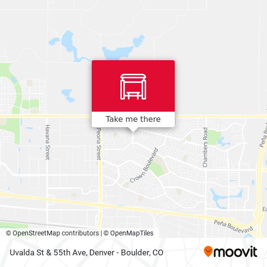 Uvalda St & 55th Ave map