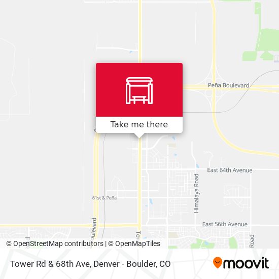 Tower Rd & 68th Ave map