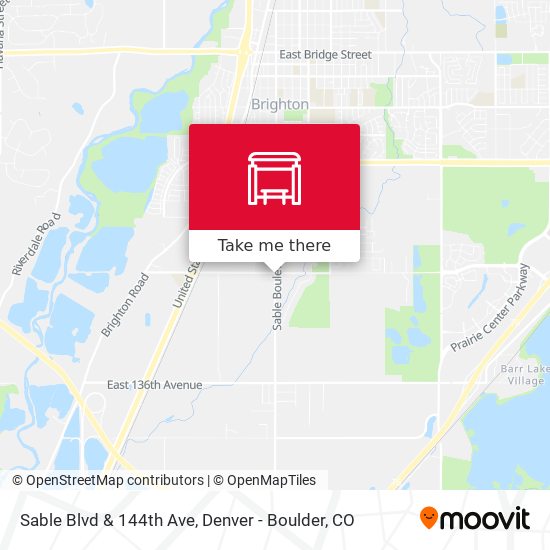 Sable Blvd & 144th Ave map