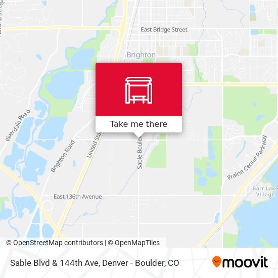 Sable Blvd & 144th Ave map