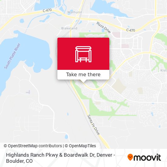 Highlands Ranch Pkwy & Boardwalk Dr map