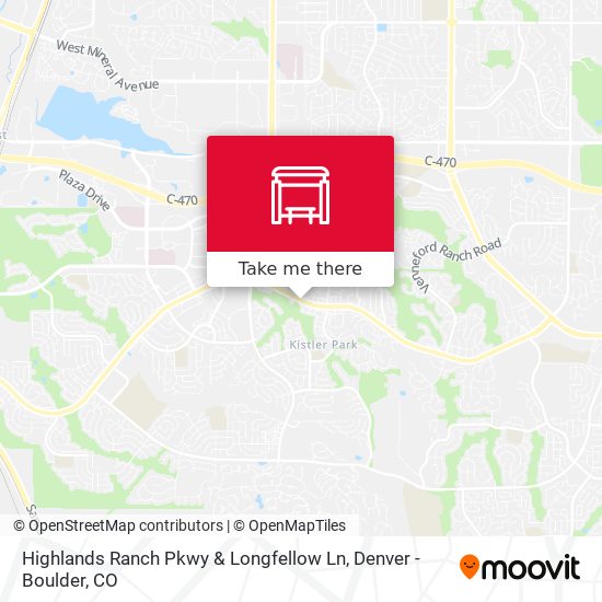 Mapa de Highlands Ranch Pkwy & Longfellow Ln