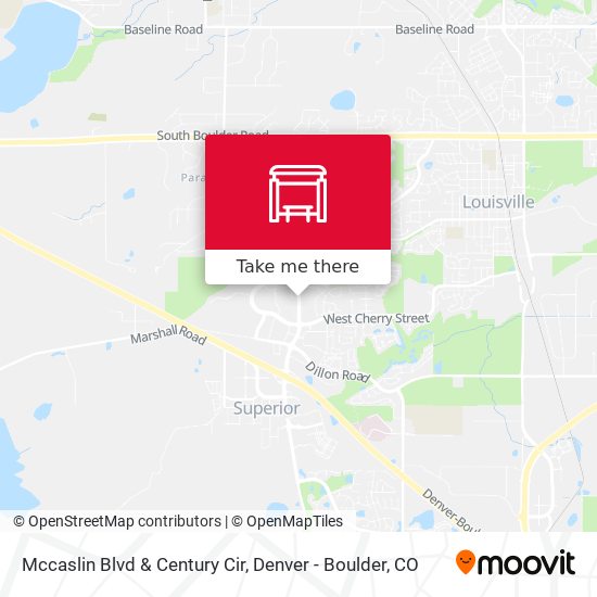 Mccaslin Blvd & Century Cir map