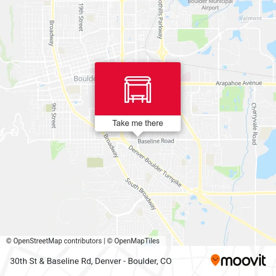 Mapa de 30th St & Baseline Rd