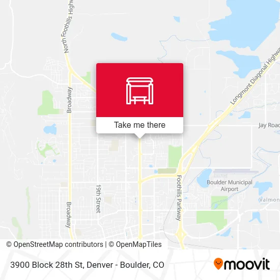 3900 Block 28th St map