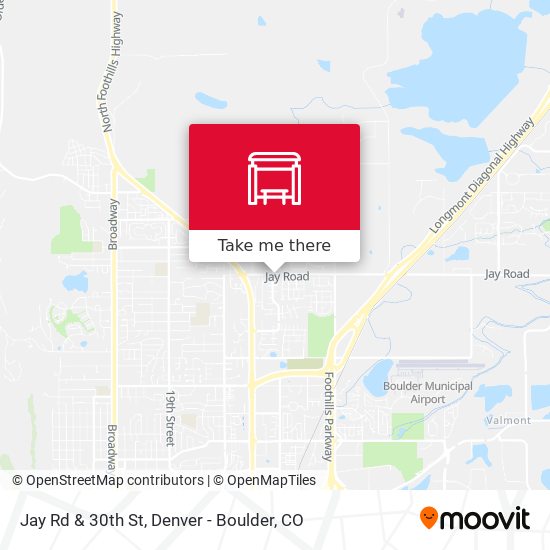 Jay Rd & 30th St map