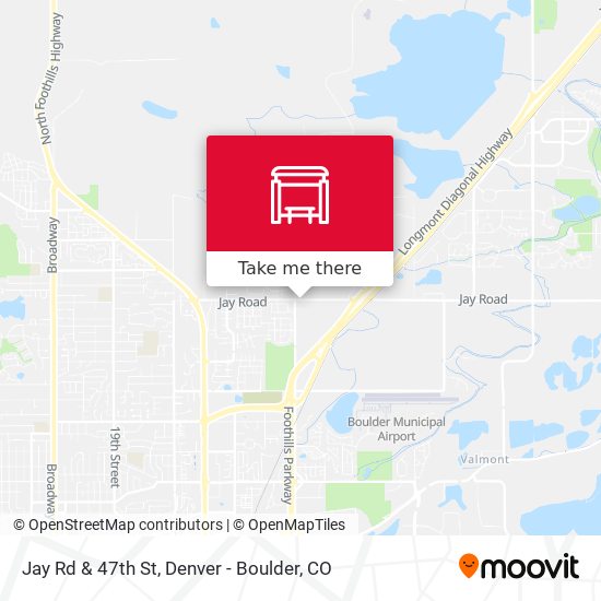 Jay Rd & 47th St map