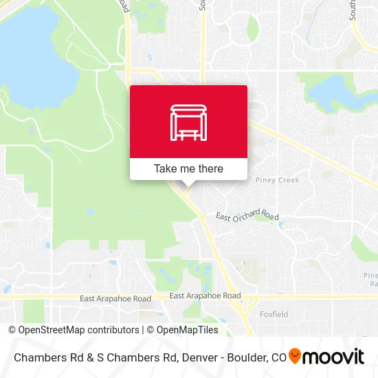 Chambers Rd & S Chambers Rd map