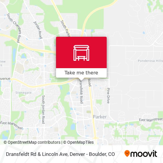 Dransfeldt Rd & Lincoln Ave map