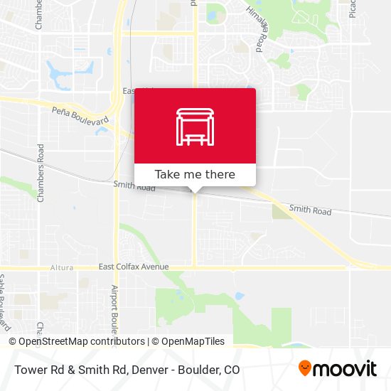 Tower Rd & Smith Rd map