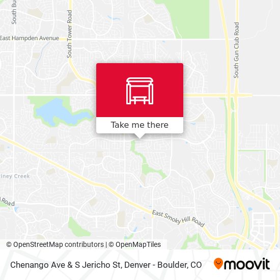 Chenango Ave & S Jericho St map