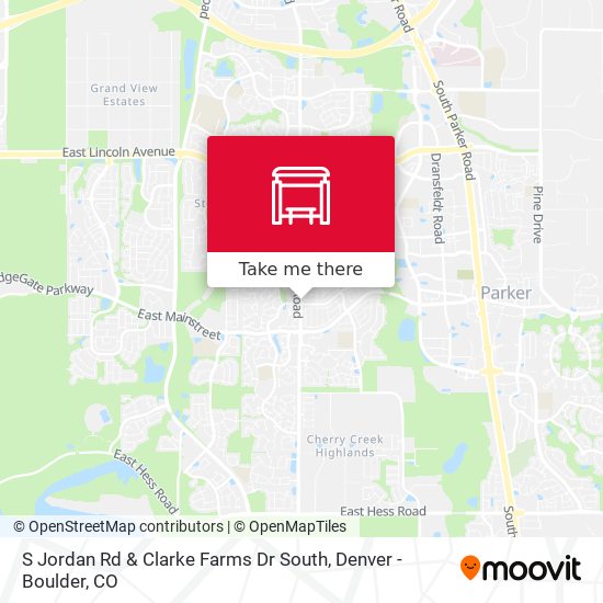 S Jordan Rd & Clarke Farms Dr South map