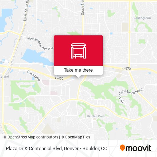 Plaza Dr & Centennial Blvd map