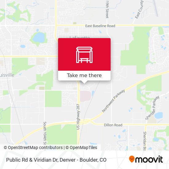 Public Rd & Viridian Dr map