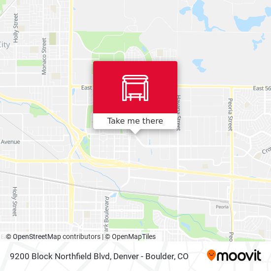 9200 Block Northfield Blvd map