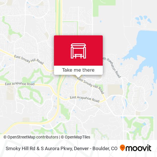 Smoky Hill Rd & S Aurora Pkwy map