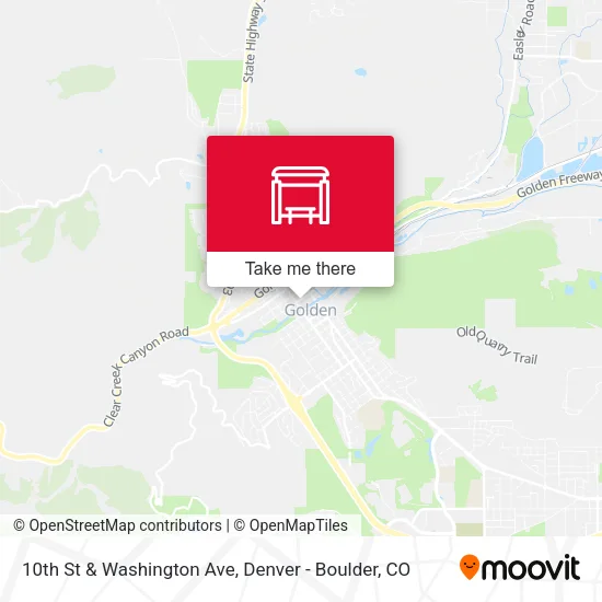 Mapa de 10th St & Washington Ave