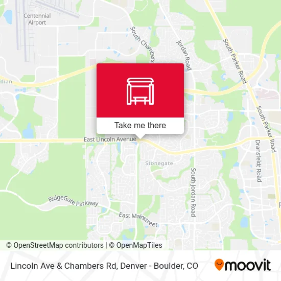 Lincoln Ave & Chambers Rd map