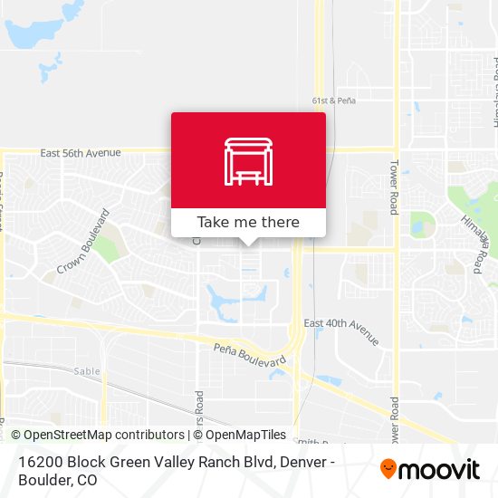 16200 Block Green Valley Ranch Blvd map