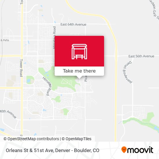 Orleans St & 51st Ave map