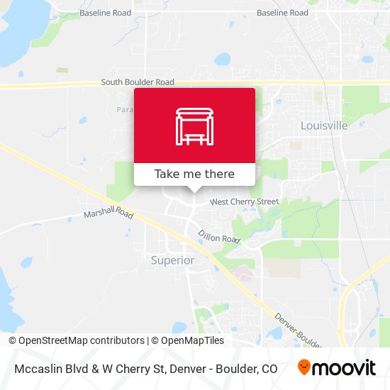 Mccaslin Blvd & W Cherry St map