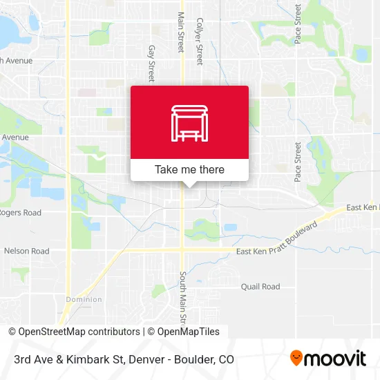 3rd Ave & Kimbark St map