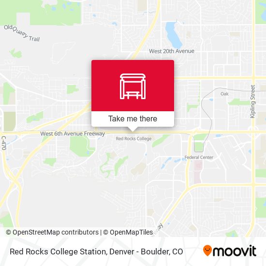 Red Rocks College Station map