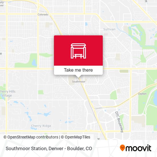 Mapa de Southmoor Station